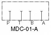 Uzavírací/převáděcí kostky MDC-01